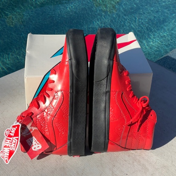 Vans x David Bowie Ziggy Stardust Sk8-Hi Platform 2s Size 9.5 - Picture 7 of 16